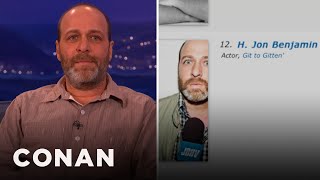H. Jon Benjamin Is Thrilled To Be Named “An Essential Bear” | CONAN on TBS