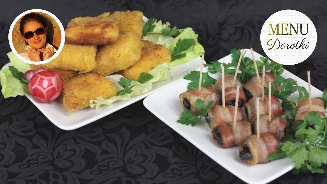 Przekąski imprezowe. Pomysł na dwie szybkie i proste przekąski na ciepło. MENU Dorotki.