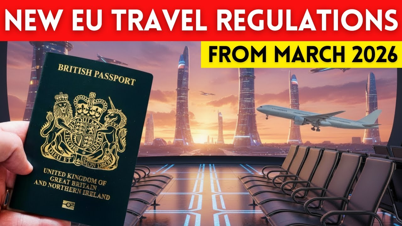 Europe Travel Is Changing Forever in 2026 (ETIAS, EES & UK ETA Explained)!