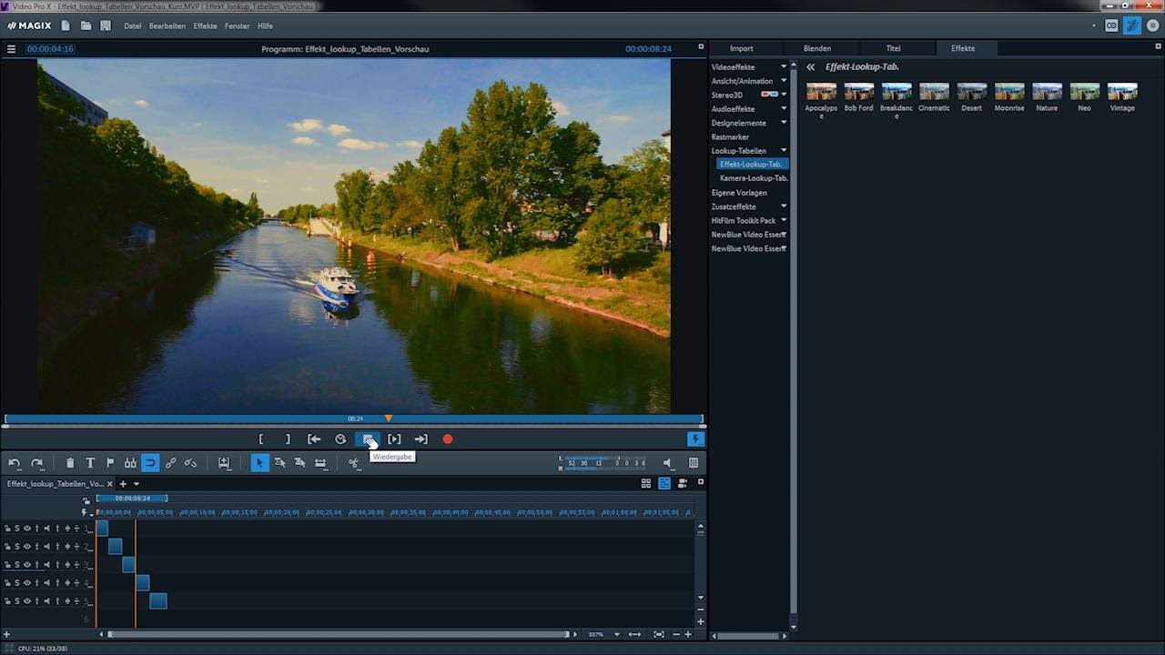 Magix Video Deluxe 2020 Reiseroutenanimation Youtube