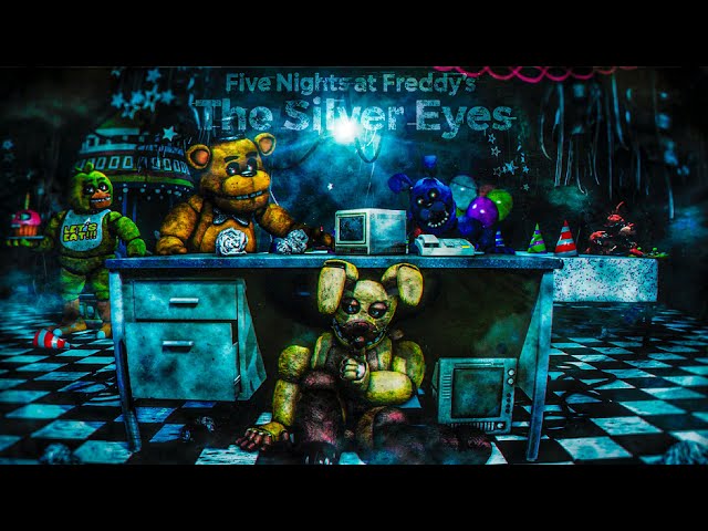 FNAF The Silver Eyes - COMPLETO, todos os Capítulos- Ravena Abluba -  Quadrinho do Fnaf em Português. 