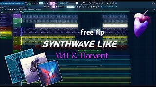 Synthwave like Narvent and VØJ + free flp