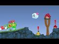 Bad Piggies - ANGRY BIRDS WAKE UP WHILE  PIGGIES STEALING CRATE!