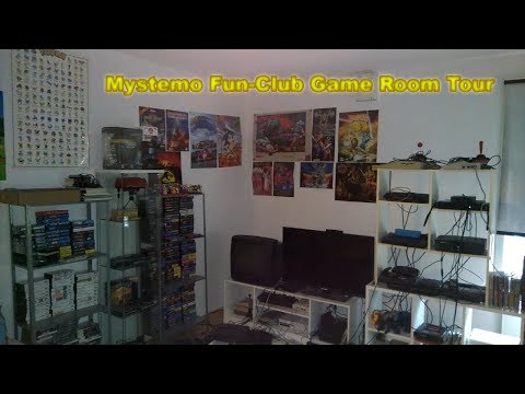 Mystemo Fun-Club: Game Room/Collection tour (August 2017)