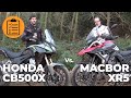 Honda CB500X Vs Macbor Montana XR5|  Duelo Trail A2