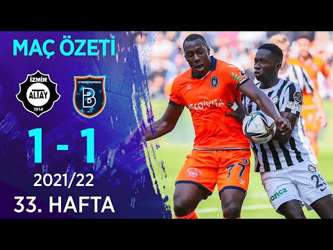 Altay 1-1 Medipol Başakşehir MAÇ ÖZETİ | 33. Hafta - 2021/22