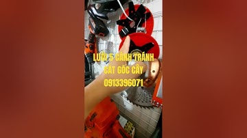 Đầu bò máy cắt cỏ lắp lưỡi 5 cánh