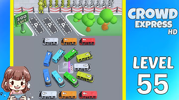 Crowd Express Level 55 Solution Walkthrough