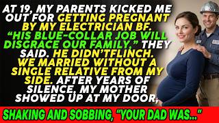 My Parents Cut Me Off At 19 For Getting Pregnant By An Electrician—19 Years Later, My Mom Knocked..