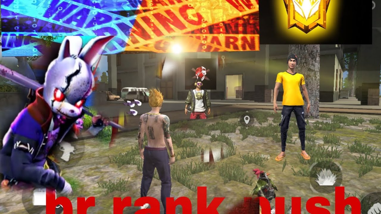 Free fire BR RANK PUSH 😉 - YouTube