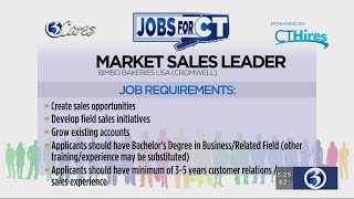 Jobs for CT: Market Sales Leader