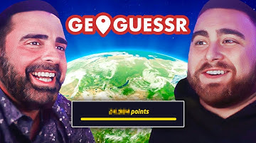 LosPollosTV And Dad Try To Set Their New Record On GeoGuessr World Map!
