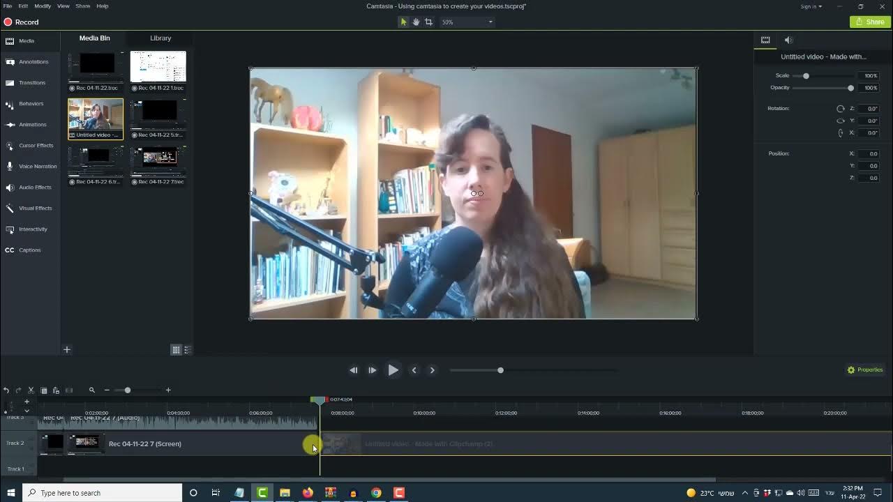 Camtasia Tutorials create videos for your online course YouTube
