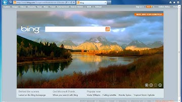 Bing HTML 5 Video