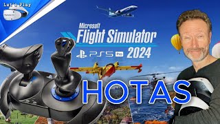 HOTAS an der PS5 : Microsoft Flight Simulator 2024 Testflug :: PS5 Pro, Live Gameplay, deutsch