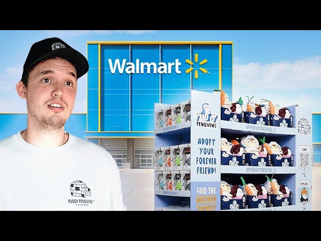 Pudgy Penguins Toys Arrive at Walmart