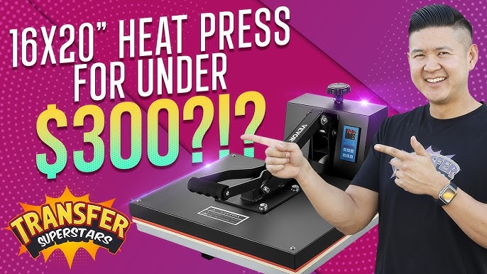 Honest Heat Press Review and Demo: TUSY 15x15 from  3 Years Later 