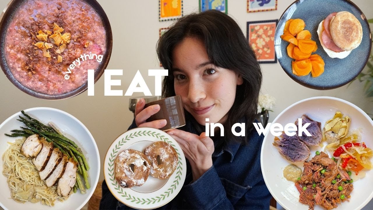Что я ем за неделю // Питательное, здоровое питание для поддержания энергии организма