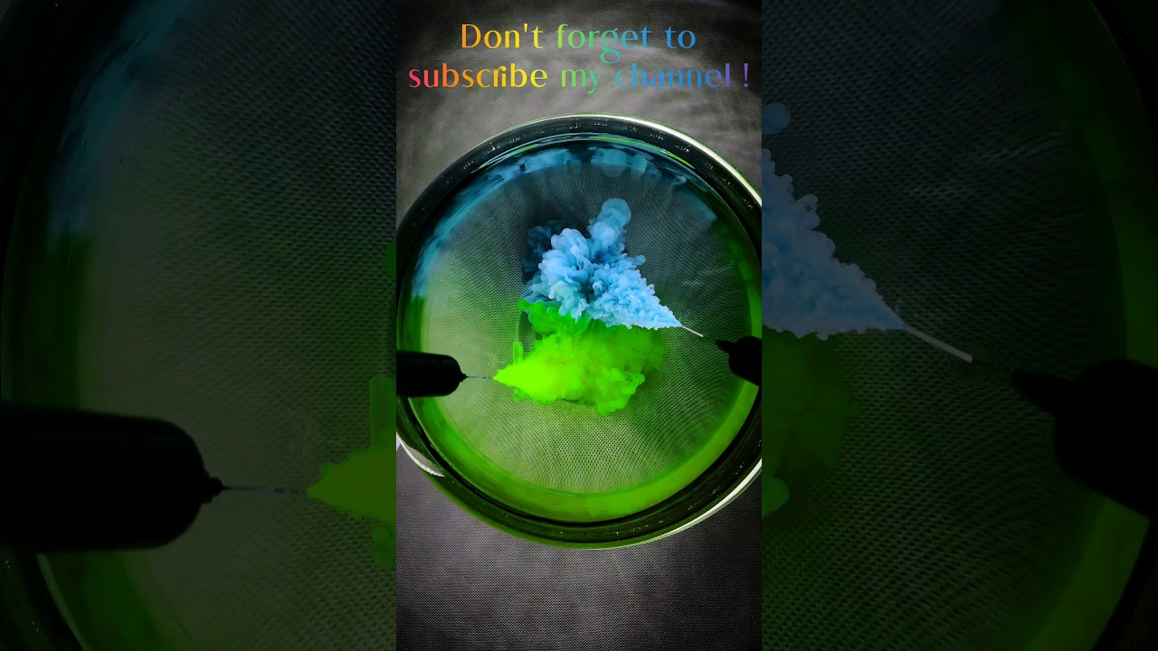 fluorescent Green with simple Blue! Next?