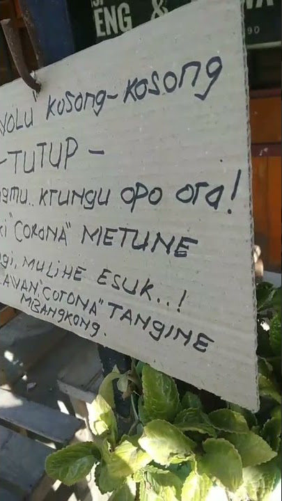 story wa ' kupingmu krungu opo ora ' #CORONAVIRAL
