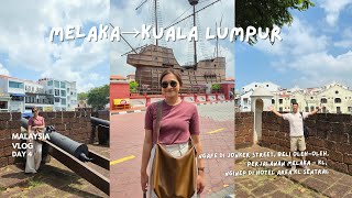 Melaka Trip: Ngafe, souvenir shopping, & how to take the bus from Melaka to Kuala Lumpur!