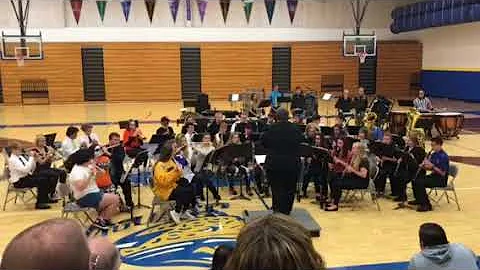 Seckman High School Gold Band The Phantom of Dark ...