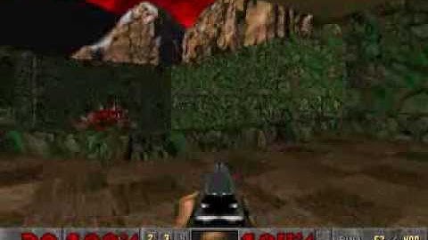 Doom(DOS) E2M5:Command Center-Pistol start/UV Max
