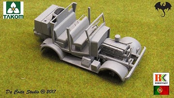 Takom Hanomag SS100 - PART 1 - Let´s start painting!!