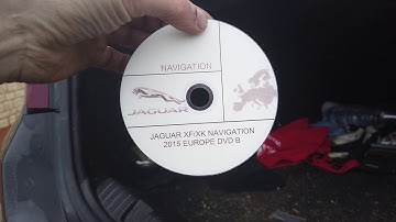 How to update your Jaguar XF Navigation Satnav DVD disk