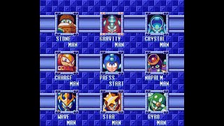Mega Man 5 Stage Select (Megaman 7 SNES Remix)