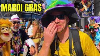 SHOCKING FIRST TIME AT MARDI GRAS, NEW ORLEANS 2025