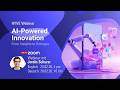 Webinar AI Powered Innovation Deutsch
