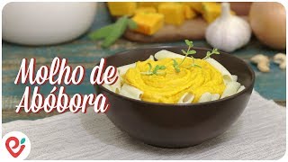 Macarrão com Molho Cremoso de Abóbora