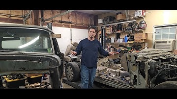 f100 crown vic swap cab placement with the crown vic dash. Where I cut with measurements.