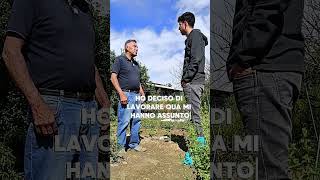 🥹 Intervista Emozionante Ex Operaio Agricolo! #intervista #operaio #agricoltura #emozionale