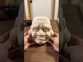 【daruma making 】だるま仮面 #shorts #japanesemask #woodcarving