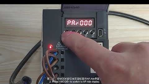 how to clear the 400 Error on the servo driver motor