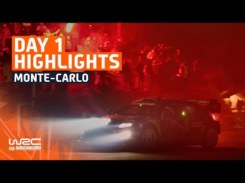 Day 1 Highlights | WRC Rallye Monte-Carlo 2023