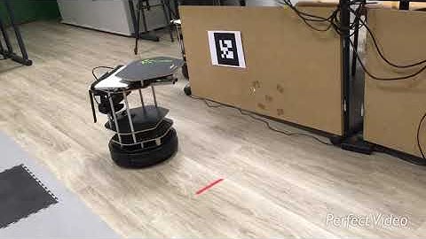 Demonstration of Fine Positioning using AR-tags.