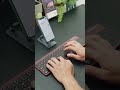 I gave my friend this folding keyboard so he doesn't need to bring his laptop when he goes on trips.