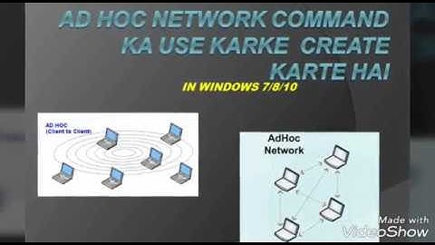 How to Create Wireless AdHoc Network in Windows 8