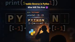 Famous Python Reverse Twice 😈Explained in Tamil | Q63 #shorts #shortsfeed Wealth