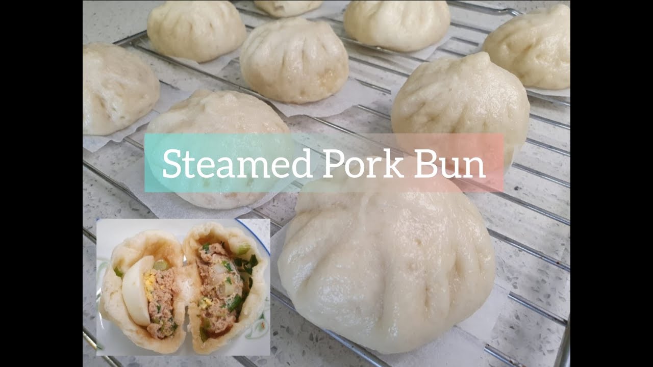 SOFT and FLUFFY Steamed Pork Bun Recipe | Sang Yuk Pau | 生肉包