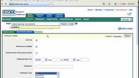 Searching the Library Databases