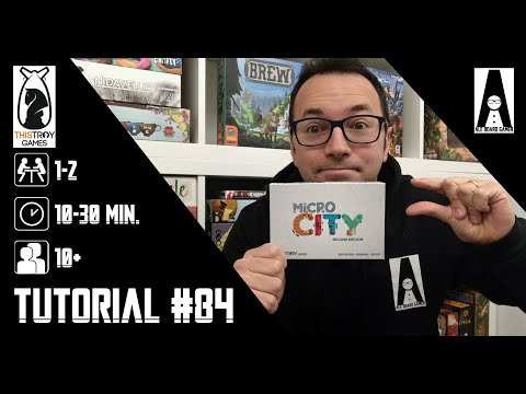 Tutorial #84 (sub ITA): come si gioca a Micro City (gioco da tavolo prodotto dalla Thistroy Games)