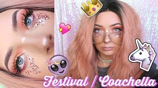 CHATTY GLAM FESTIVAL MAKEUP TUTORIAL