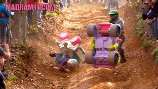 EXTREME BARBIE JEEP RACING CRASHES 2014