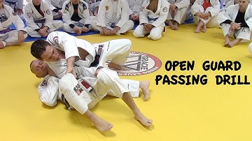 OPEN GUARD: Passing Drill with Jeff "Big Frog" Curran