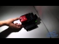 Vehículo evita colisión gracias al sensor ultrasonico en fischertechnik RoboTX Controller