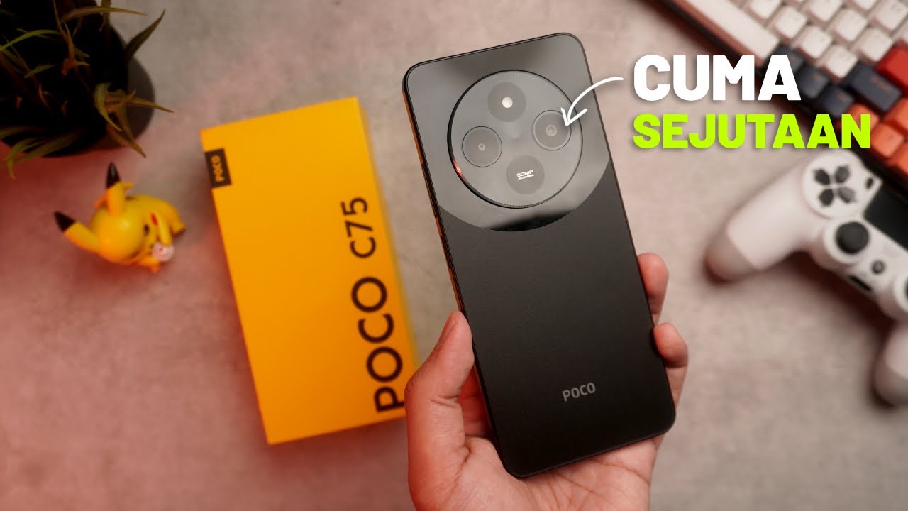 Poco Unboxing HP Sejutaan Terbaru dari POCO - Unboxing POCO C75 - YouTube